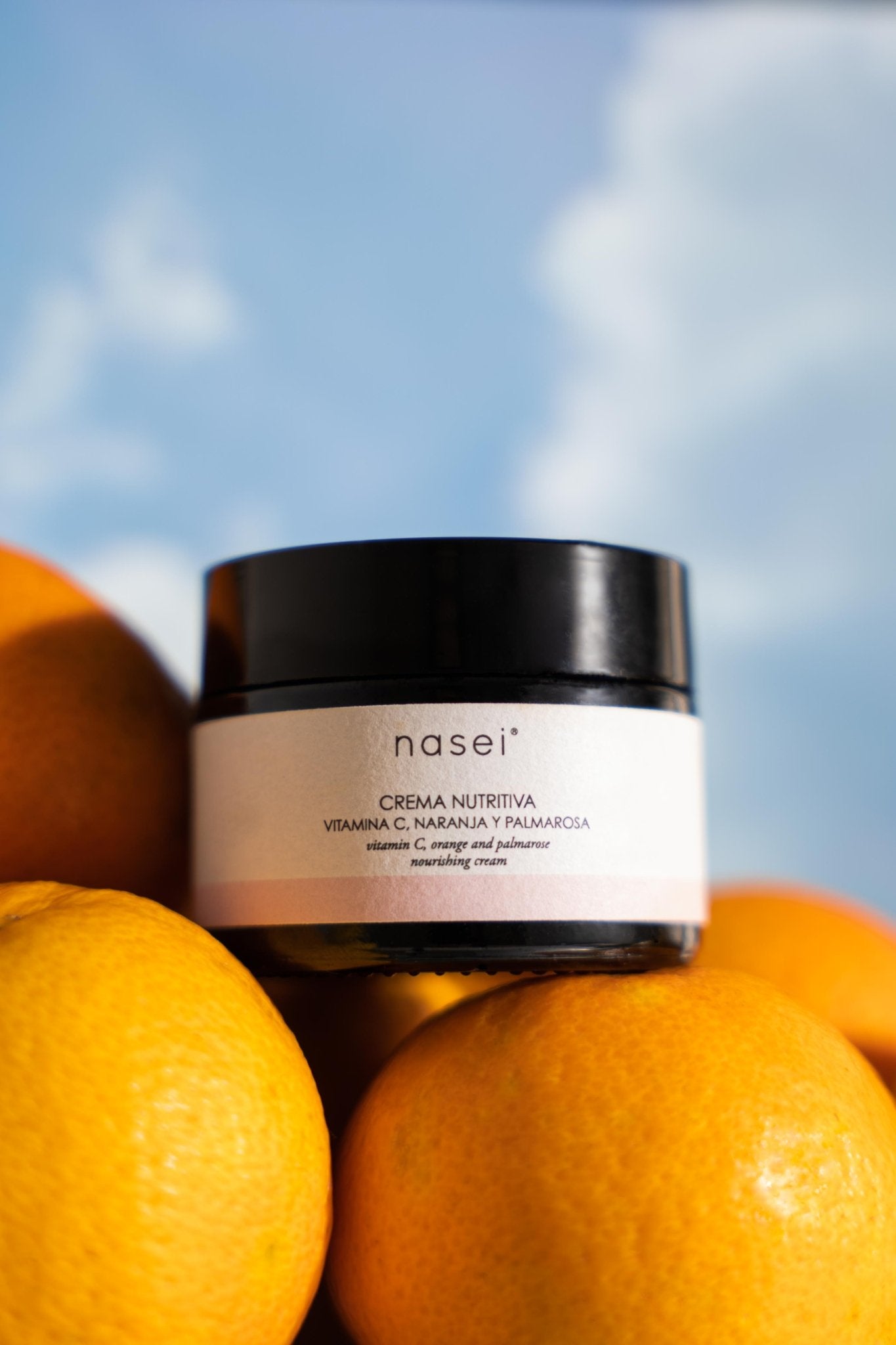 Nourishing vitamin C, orange and palmarosa cream