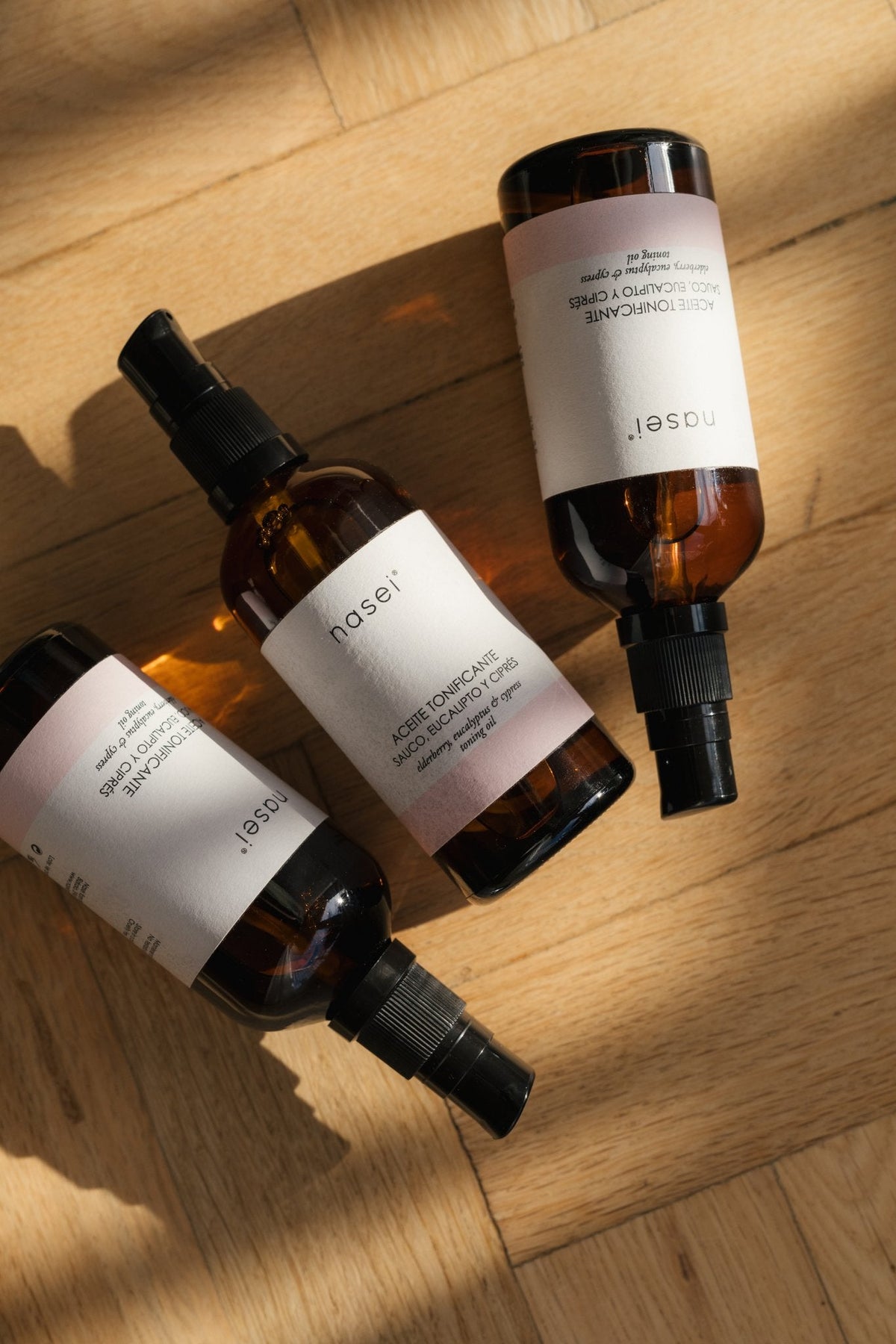 Aceite tonificante de saúco, eucalipto y ciprés - Nasei