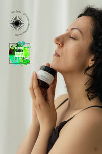 Crema facial hidratante de geranio, lavanda y rosa - Nasei