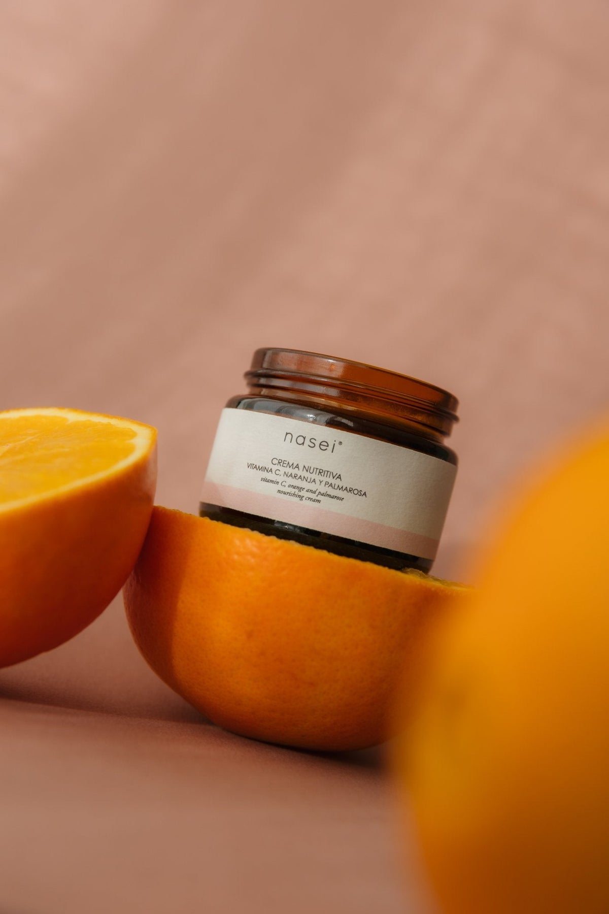 Crema nutritiva de vitamina C, naranja y palmarosa. - Nasei