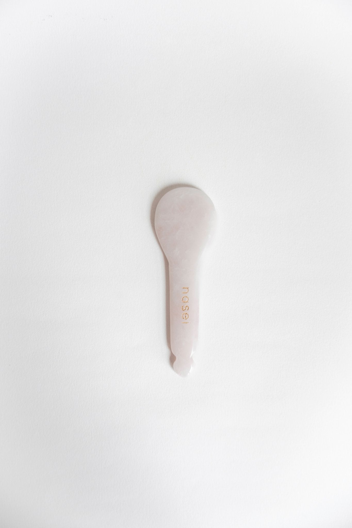 Espátula de cuarzo rosa