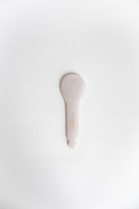 Espátula de cuarzo rosa