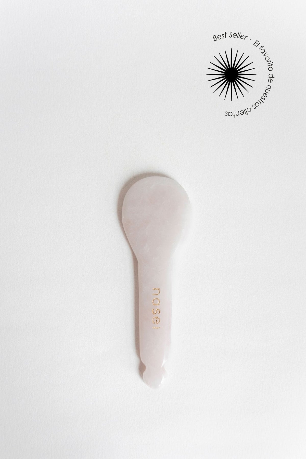 Espátula de cuarzo rosa - Nasei