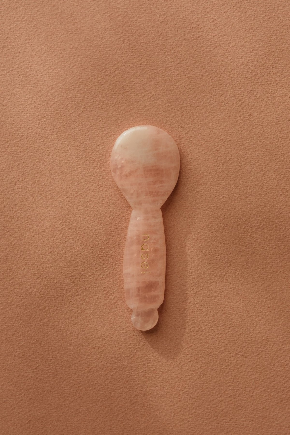 Espátula de cuarzo rosa. - Nasei