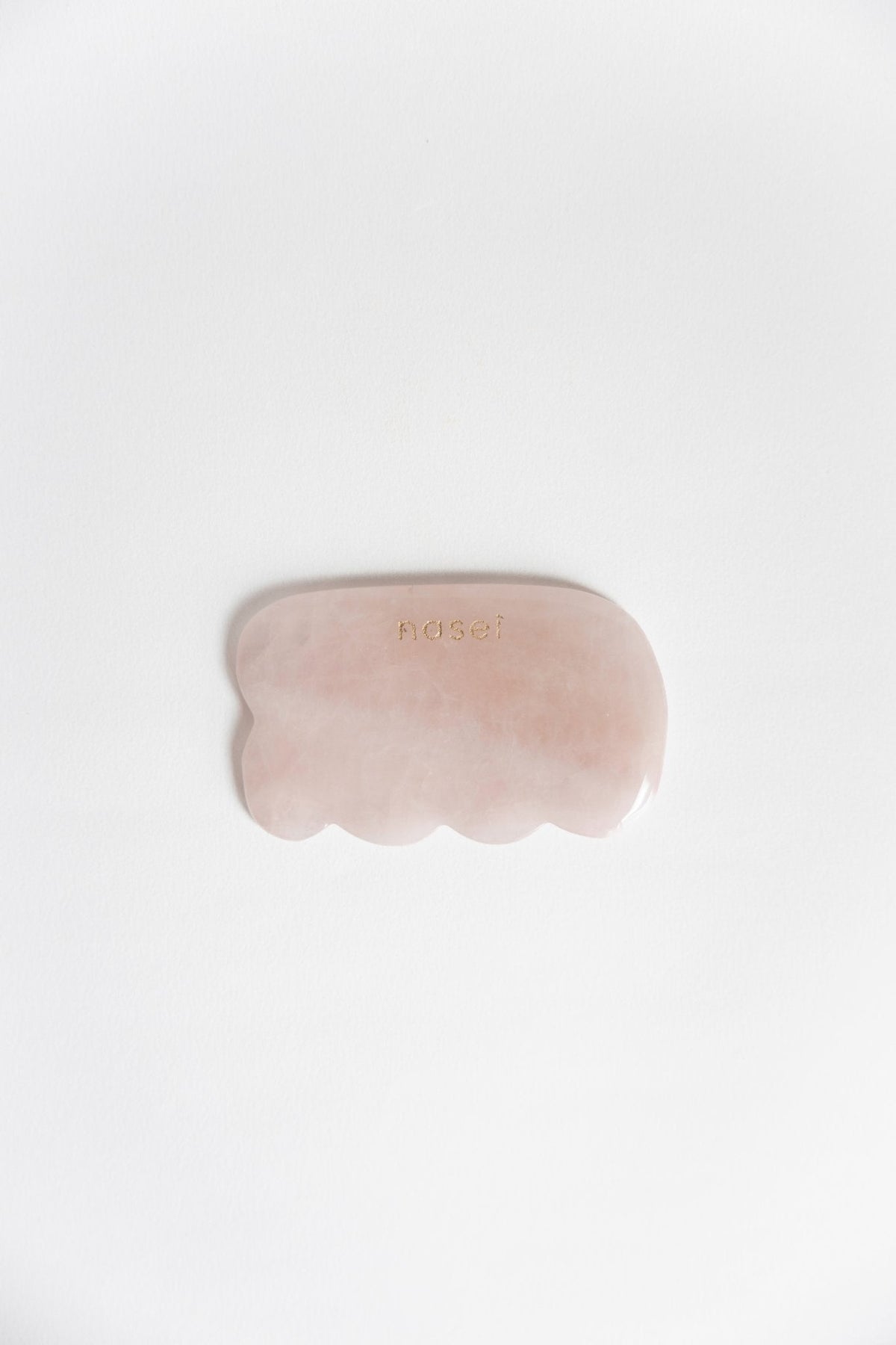 Gua Sha de cuarzo rosa - Nasei