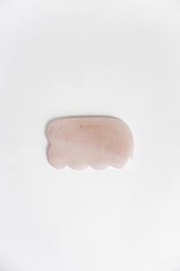 Gua Sha de cuarzo rosa - Nasei