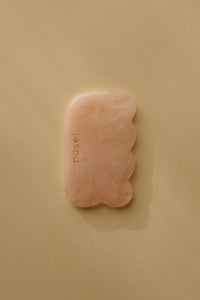 Gua Sha de cuarzo rosa - Nasei