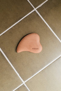 Gua Sha facial de madera - Nasei