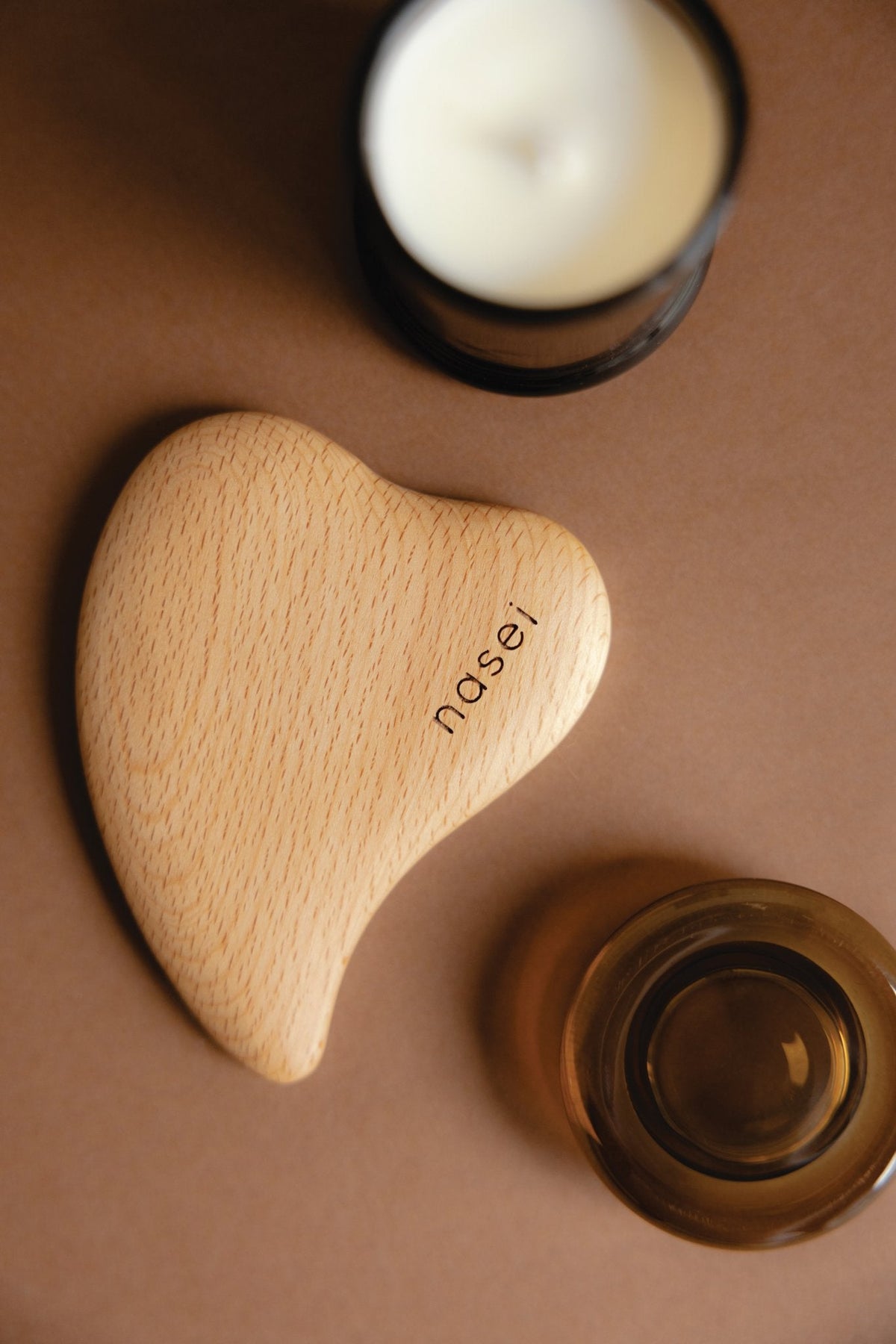 Gua Sha facial de madera - Nasei