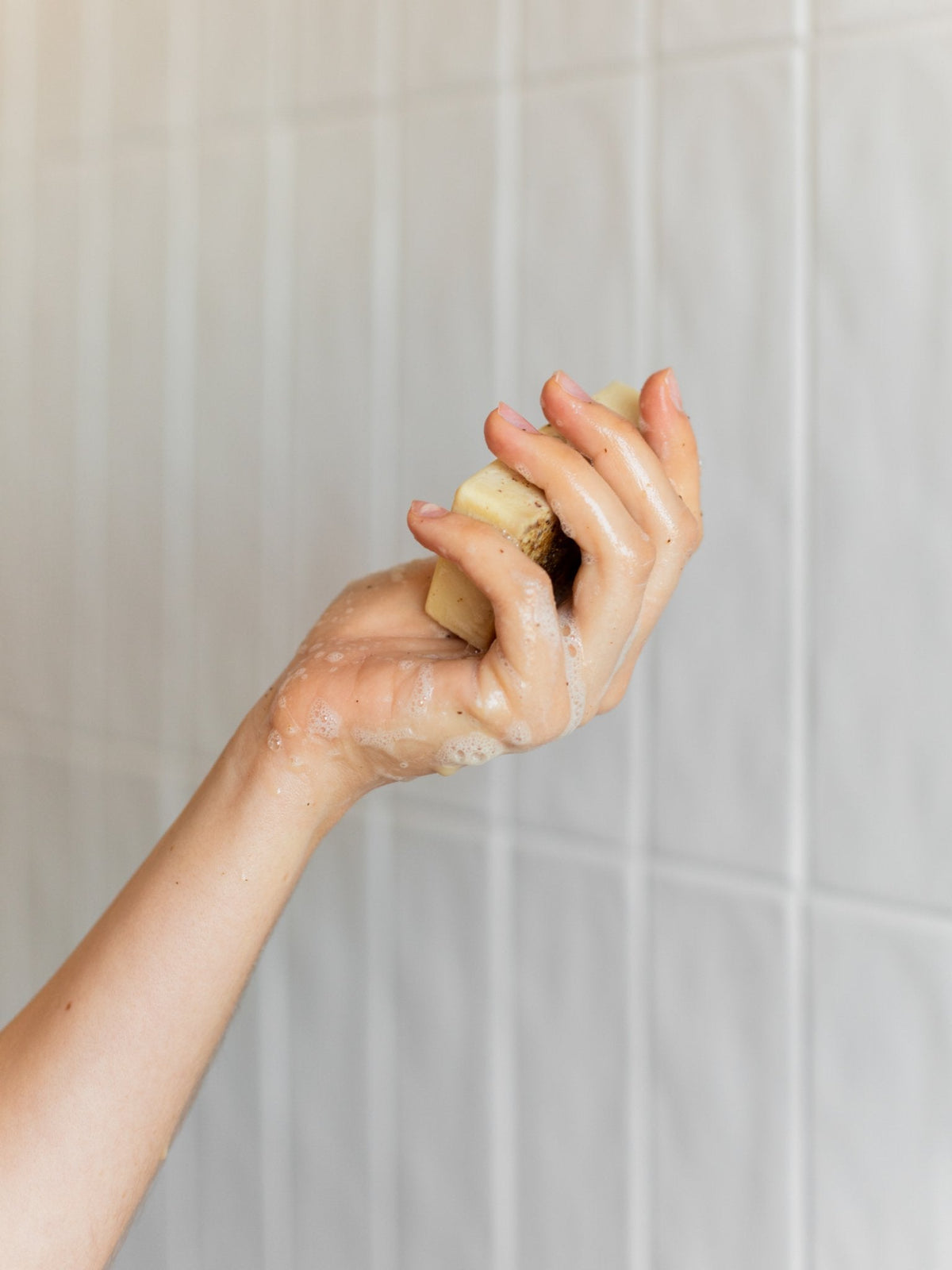 Jabón facial de pomelo, geranio y caléndula - Nasei