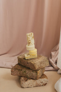 Olive and lavender herbal soap