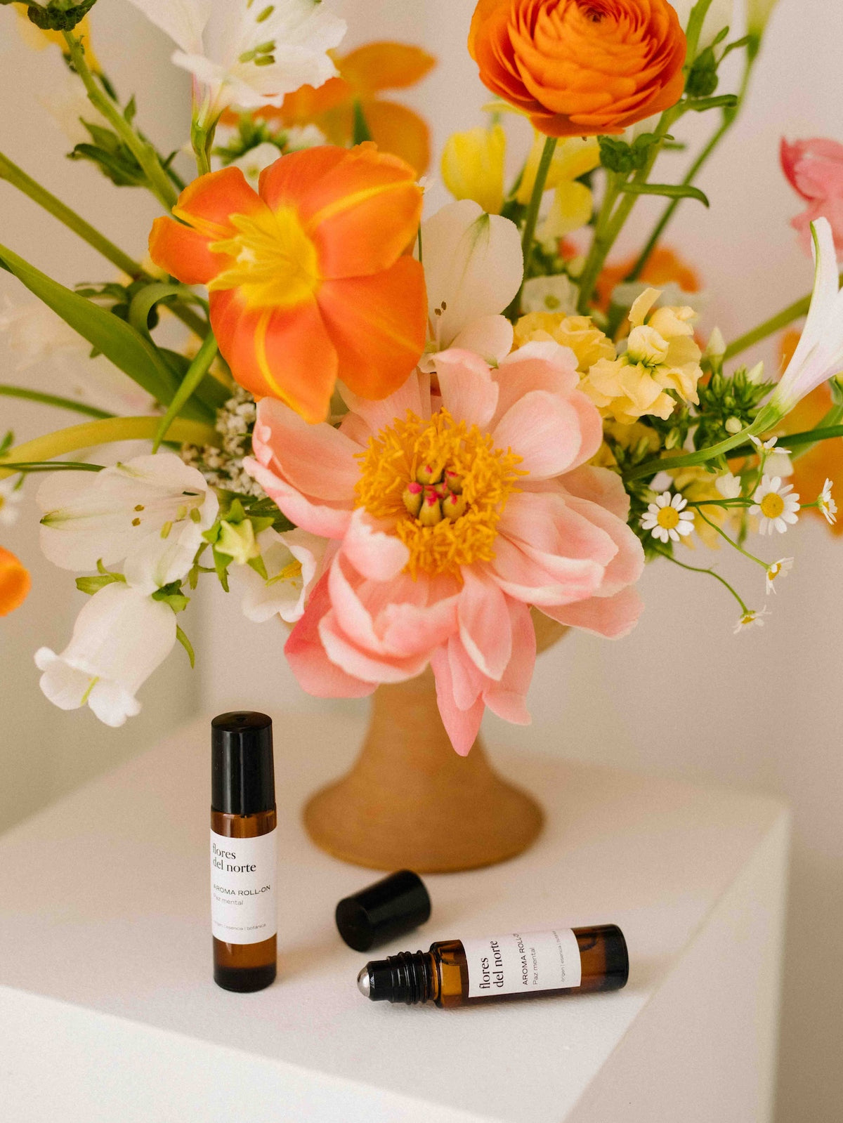 Roll-on de aromaterapia paz mental
