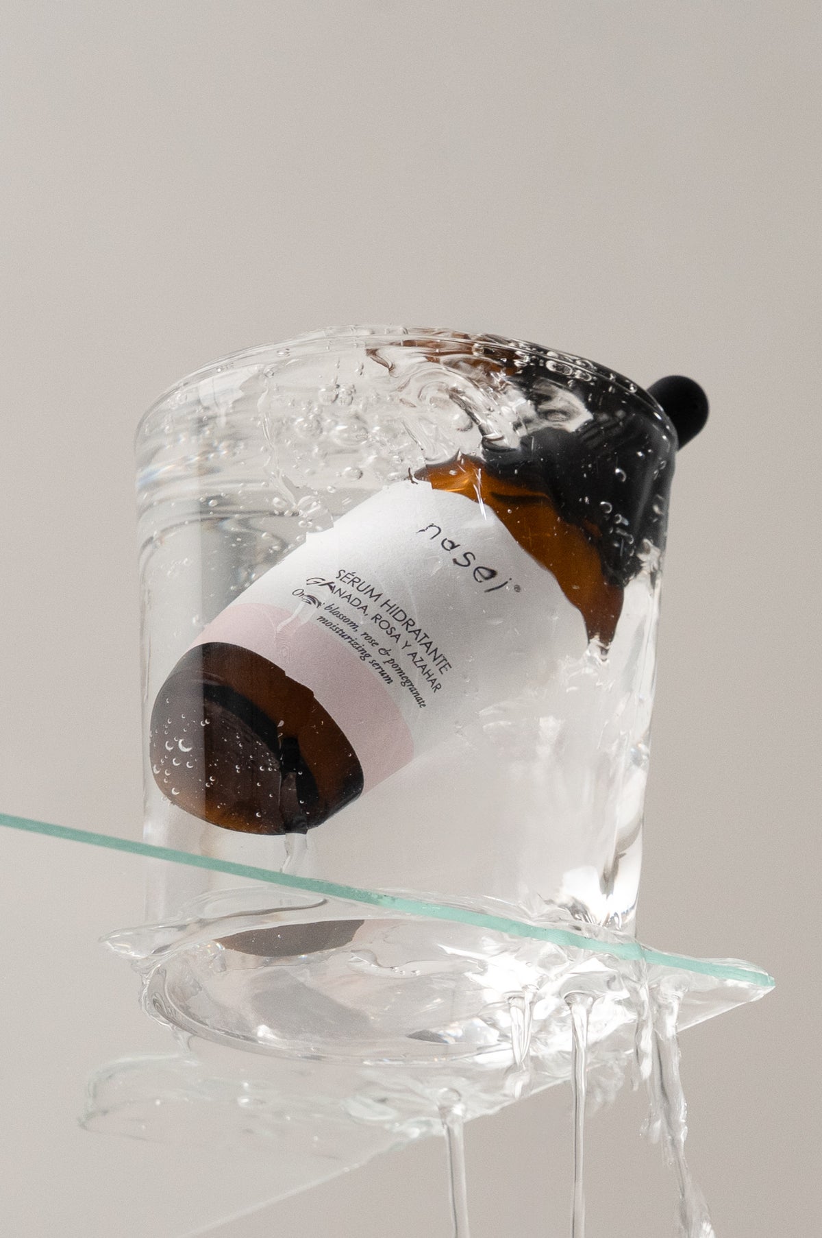 Pomegranate, rose, and orange blossom hydrating serum