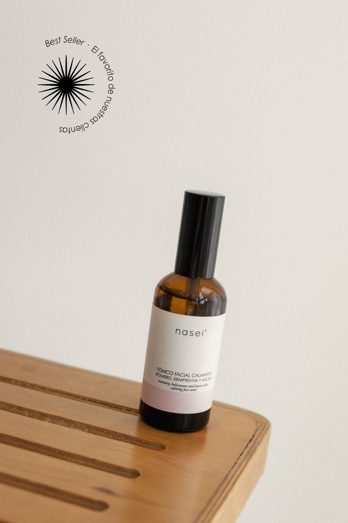 Tónico calmante de romero, siempreviva y melisa - Nasei