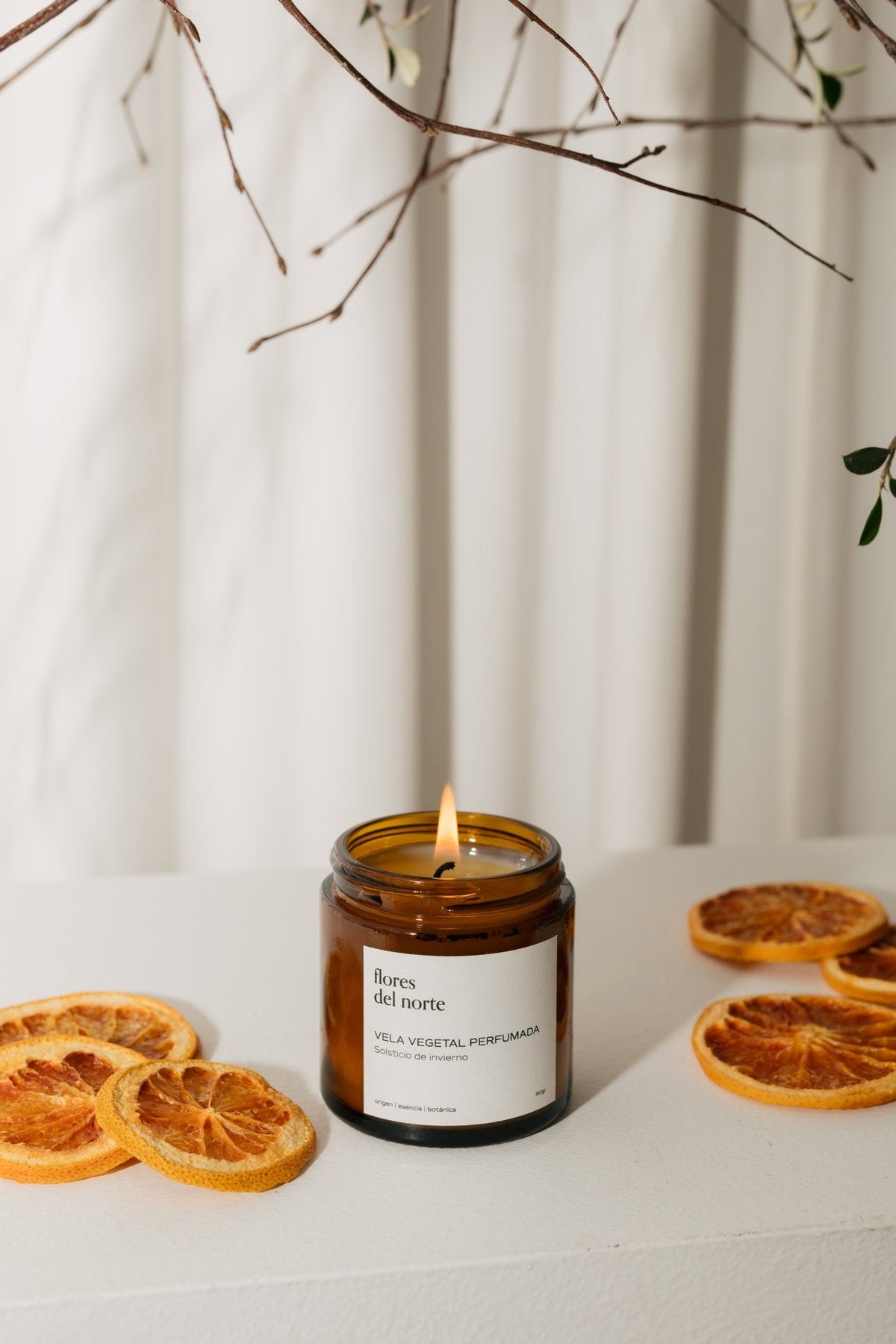 Vela vegetal Solsticio de invierno - Nasei