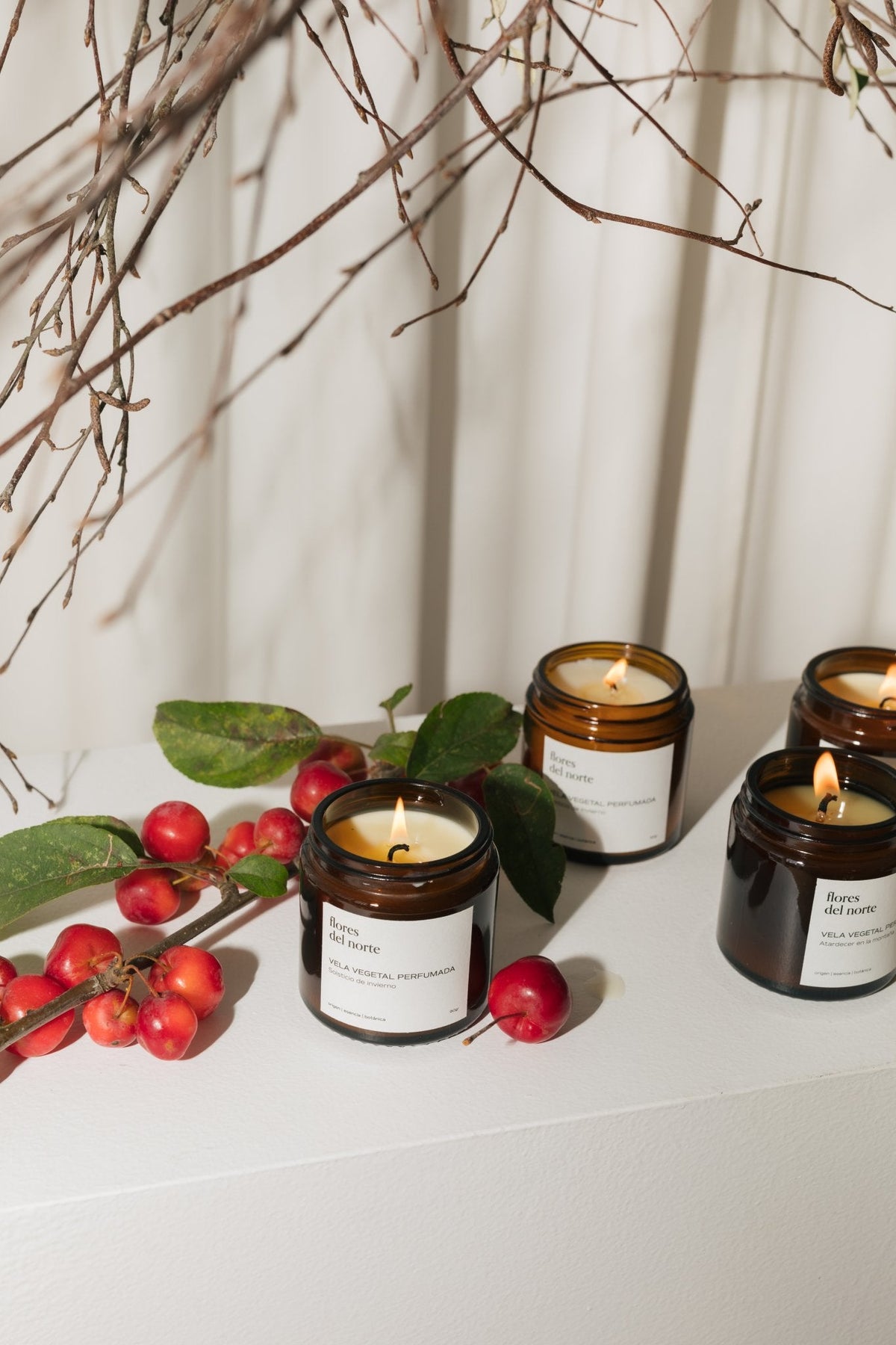 Vela vegetal Solsticio de invierno - Nasei